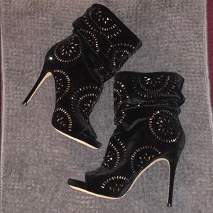 Open Toe Booties